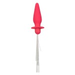 CALEXOTICS - SOUTHERN LIGHTS LIGHT UP ANAL PLUG 10 WIBRACJI SILIKON RÃZOWY